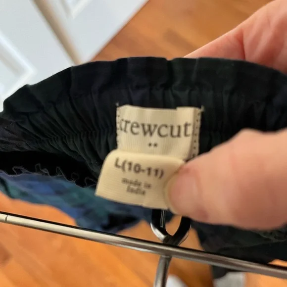 J Crew Crewcuts size L holiday plaid skirt - Picture 5 of 7